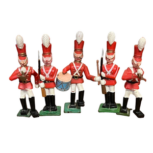 Vintage 1961 Babes in Toyland Disneykins Toy Soldiers Hand Painted Set Disney